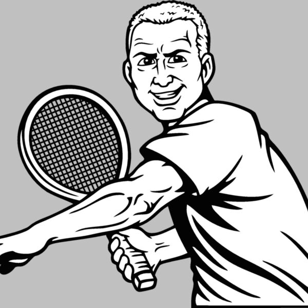 tennis02v4bw Thumbnail