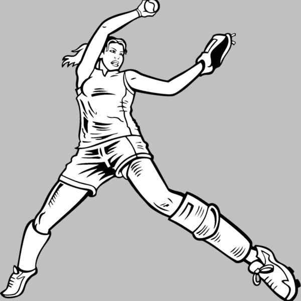 softbllplyr12v4bw Thumbnail