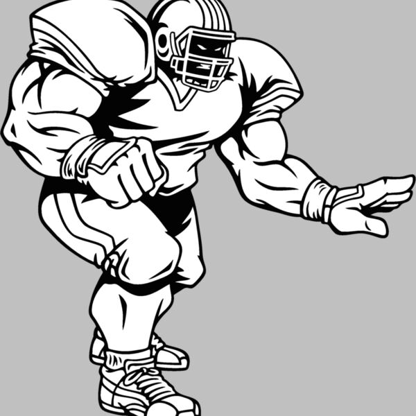 footbllplyr04v4bw Thumbnail