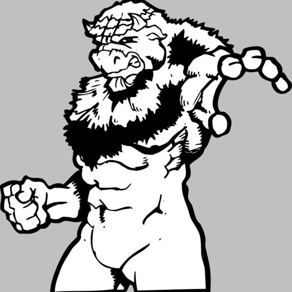 buffalo holding ball Thumbnail