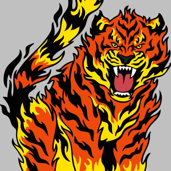 flaming tiger 3 Thumbnail