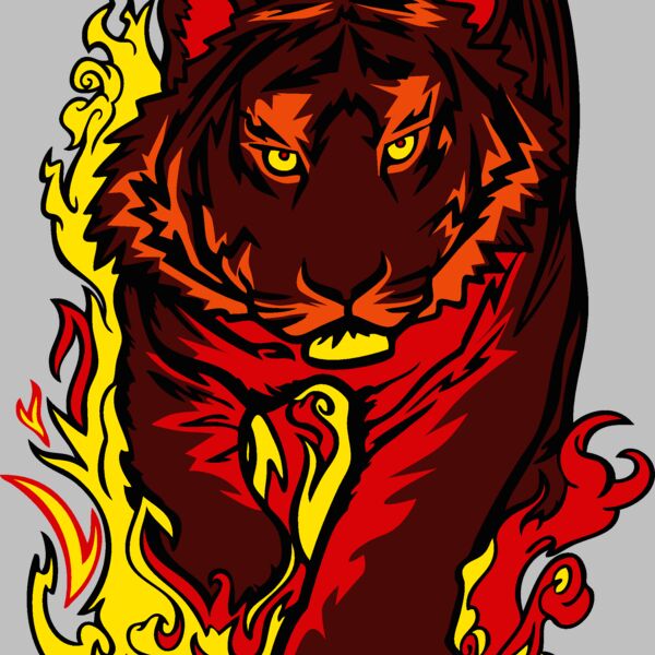 flaming tiger 2 Thumbnail