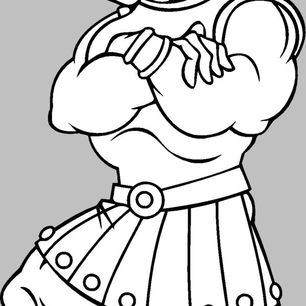 trojan spartan paladin standing on ball Thumbnail