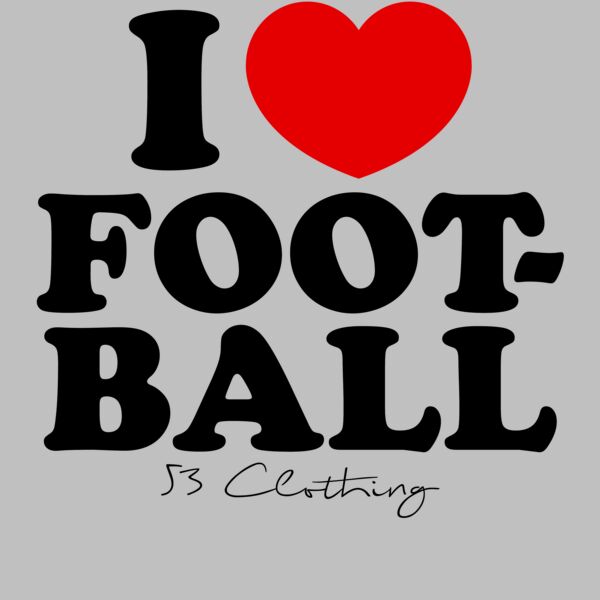 i heart football Thumbnail
