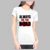 Junior Fit Cotton Boyfriend T-Shirt Thumbnail
