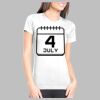 Junior Fit Cotton Boyfriend T-Shirt Thumbnail