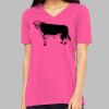 Missy's Relaxed Jersey Short-Sleeve V-Neck T-Shirt Thumbnail