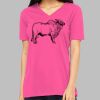 Missy's Relaxed Jersey Short-Sleeve V-Neck T-Shirt Thumbnail