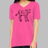 Missy's Relaxed Jersey Short-Sleeve V-Neck T-Shirt Thumbnail
