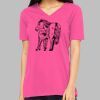 Missy's Relaxed Jersey Short-Sleeve V-Neck T-Shirt Thumbnail