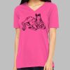 Missy's Relaxed Jersey Short-Sleeve V-Neck T-Shirt Thumbnail
