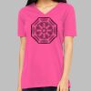 Missy's Relaxed Jersey Short-Sleeve V-Neck T-Shirt Thumbnail