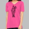 Missy's Relaxed Jersey Short-Sleeve V-Neck T-Shirt Thumbnail
