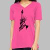 Missy's Relaxed Jersey Short-Sleeve V-Neck T-Shirt Thumbnail