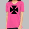 Missy's Relaxed Jersey Short-Sleeve V-Neck T-Shirt Thumbnail