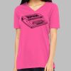 Missy's Relaxed Jersey Short-Sleeve V-Neck T-Shirt Thumbnail