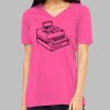 Missy's Relaxed Jersey Short-Sleeve V-Neck T-Shirt Thumbnail