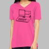 Missy's Relaxed Jersey Short-Sleeve V-Neck T-Shirt Thumbnail