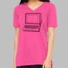 Missy's Relaxed Jersey Short-Sleeve V-Neck T-Shirt Thumbnail