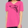 Missy's Relaxed Jersey Short-Sleeve V-Neck T-Shirt Thumbnail