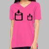 Missy's Relaxed Jersey Short-Sleeve V-Neck T-Shirt Thumbnail