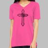 Missy's Relaxed Jersey Short-Sleeve V-Neck T-Shirt Thumbnail