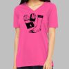 Missy's Relaxed Jersey Short-Sleeve V-Neck T-Shirt Thumbnail