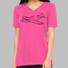 Missy's Relaxed Jersey Short-Sleeve V-Neck T-Shirt Thumbnail