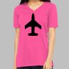 Missy's Relaxed Jersey Short-Sleeve V-Neck T-Shirt Thumbnail