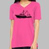 Missy's Relaxed Jersey Short-Sleeve V-Neck T-Shirt Thumbnail