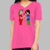 Missy's Relaxed Jersey Short-Sleeve V-Neck T-Shirt Thumbnail