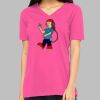 Missy's Relaxed Jersey Short-Sleeve V-Neck T-Shirt Thumbnail