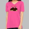 Missy's Relaxed Jersey Short-Sleeve V-Neck T-Shirt Thumbnail