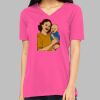 Missy's Relaxed Jersey Short-Sleeve V-Neck T-Shirt Thumbnail