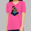 Missy's Relaxed Jersey Short-Sleeve V-Neck T-Shirt Thumbnail