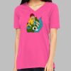 Missy's Relaxed Jersey Short-Sleeve V-Neck T-Shirt Thumbnail