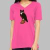 Missy's Relaxed Jersey Short-Sleeve V-Neck T-Shirt Thumbnail