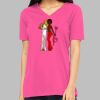 Missy's Relaxed Jersey Short-Sleeve V-Neck T-Shirt Thumbnail