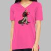 Missy's Relaxed Jersey Short-Sleeve V-Neck T-Shirt Thumbnail