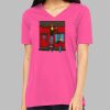Missy's Relaxed Jersey Short-Sleeve V-Neck T-Shirt Thumbnail
