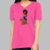 Missy's Relaxed Jersey Short-Sleeve V-Neck T-Shirt Thumbnail