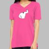 Missy's Relaxed Jersey Short-Sleeve V-Neck T-Shirt Thumbnail