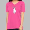 Missy's Relaxed Jersey Short-Sleeve V-Neck T-Shirt Thumbnail