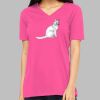 Missy's Relaxed Jersey Short-Sleeve V-Neck T-Shirt Thumbnail