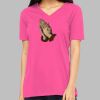 Missy's Relaxed Jersey Short-Sleeve V-Neck T-Shirt Thumbnail