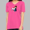 Missy's Relaxed Jersey Short-Sleeve V-Neck T-Shirt Thumbnail