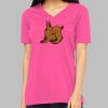Missy's Relaxed Jersey Short-Sleeve V-Neck T-Shirt Thumbnail