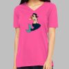 Missy's Relaxed Jersey Short-Sleeve V-Neck T-Shirt Thumbnail