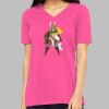 Missy's Relaxed Jersey Short-Sleeve V-Neck T-Shirt Thumbnail