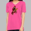Missy's Relaxed Jersey Short-Sleeve V-Neck T-Shirt Thumbnail